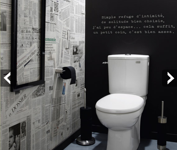 10 idées déco pour faire des toilettes une pièce super stylée 1 belle-deco-wc-voyage-577x490