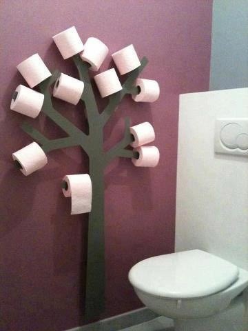 10 idées déco pour faire des toilettes une pièce super stylée 4 papier-toilette-DIY-1