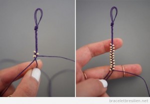 10 idées de bracelets tendances et faciles à faire 6 tuto-bracelet-fil-noeuds-perles-pas-a-pas-diy-2