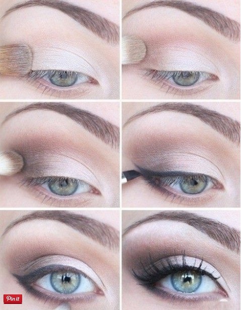 Top 6 des plus beaux maquillages spécial yeux bleus 4 20-Amazing-Makeup-Tutorials-For-Blue-Eyes-13