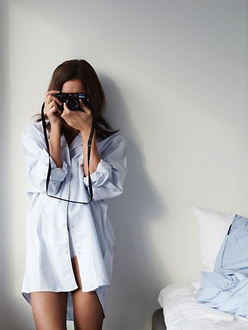 10 astuces pour être sexy même en pyjama 11 chemise