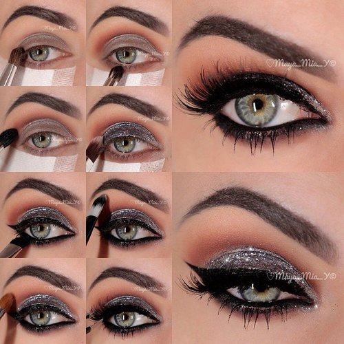 25 tutoriels géniaux pour des maquillages de soirée 15 ece