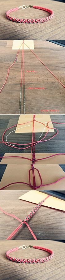 DIY : 7 tutos pour créer de beaux bracelets 1 08efd0bcdbcced4a5d558c2397a25c47
