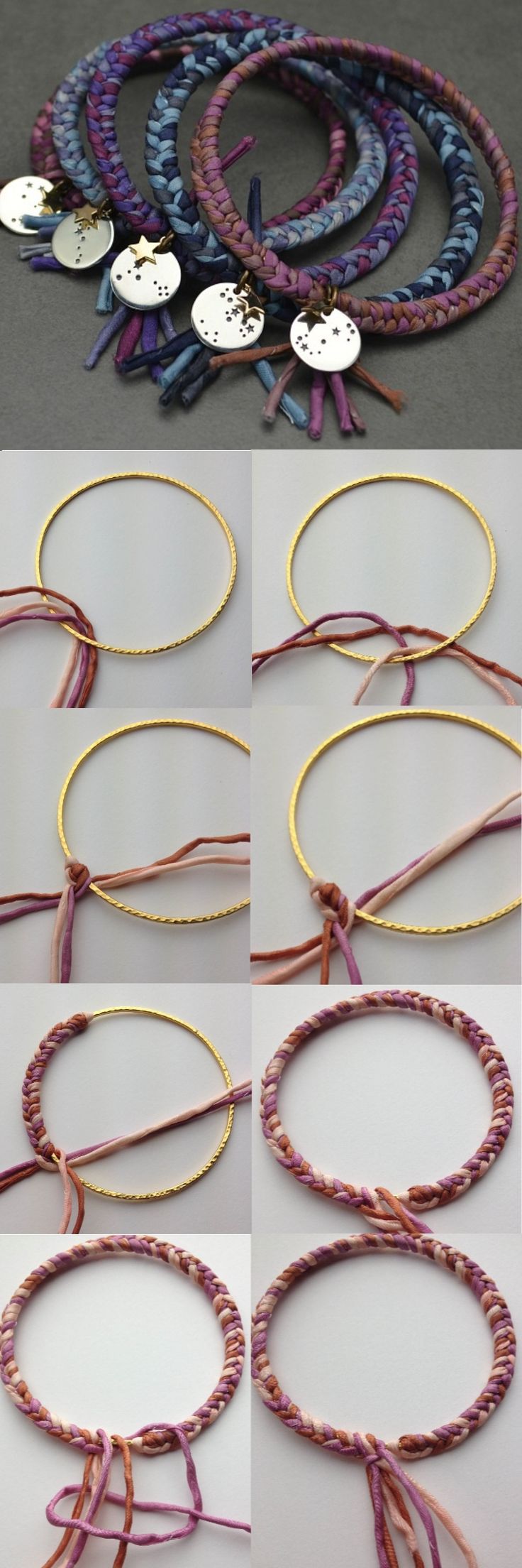 DIY : 7 tutos pour créer de beaux bracelets 3 4112385a85bc19bc43a72ab91bf30fbf
