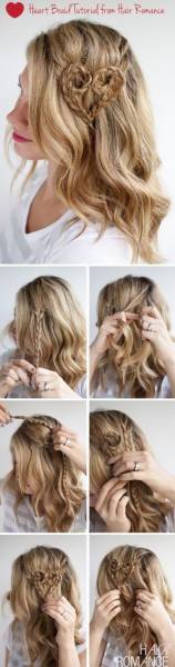 7 coiffures romantiques pour la St Valentin 5 5 Coiffure romantique st valentin