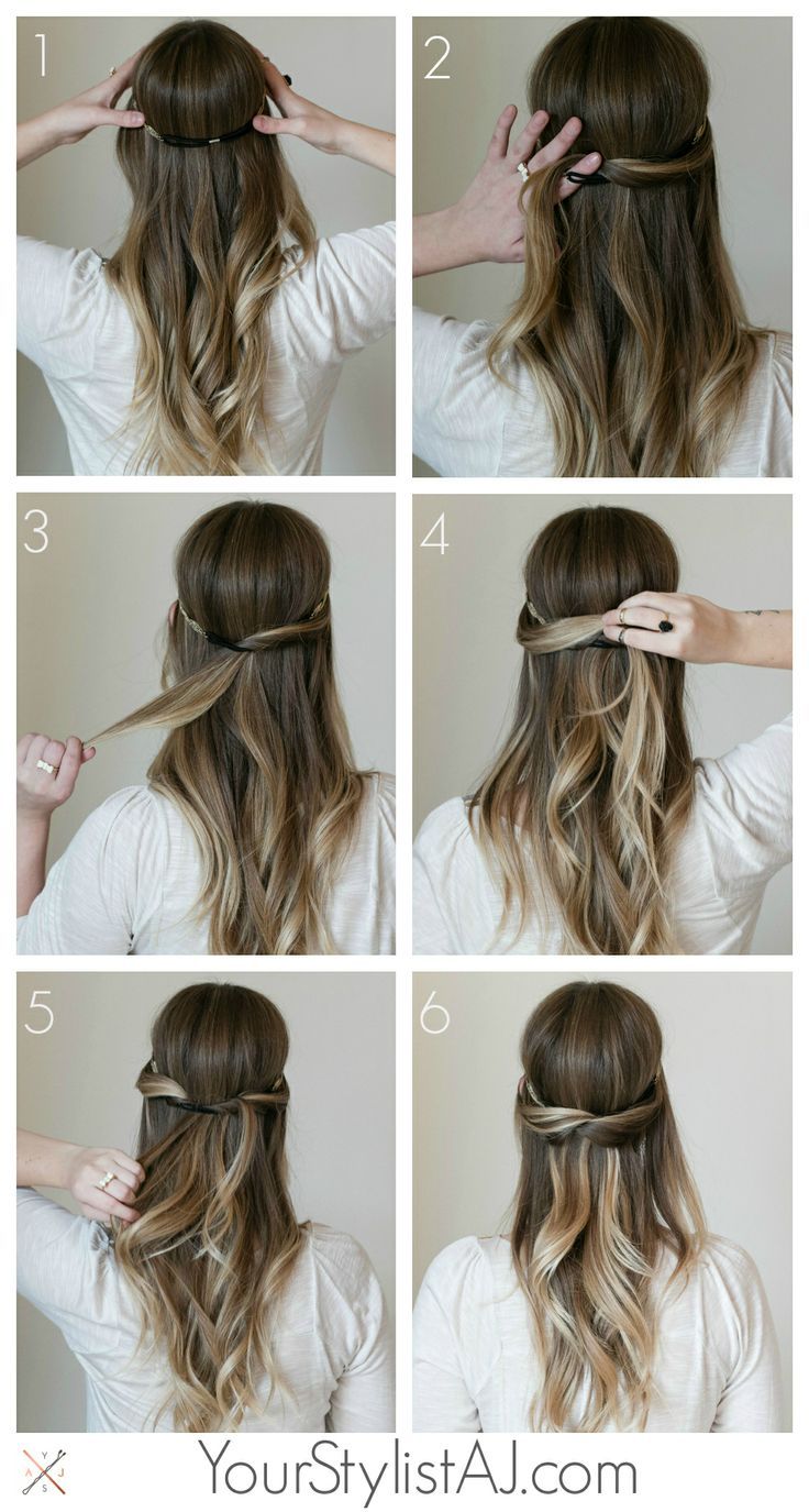 La coiffure avec headband en mille et une variantes sublimes pour cheveux  longs et courts