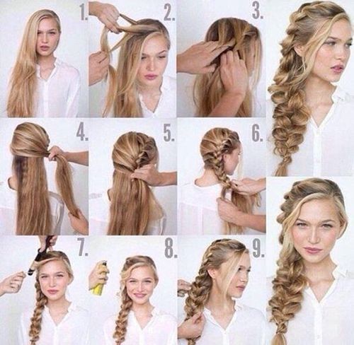 coiffure a faire tresse