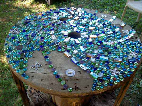 12 idées avec de la mosaïque pour embellir son jardin 12 mosaic-garden-project-21