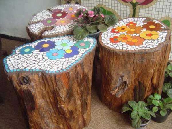 12 idées avec de la mosaïque pour embellir son jardin 7 mosaic-garden-project-8