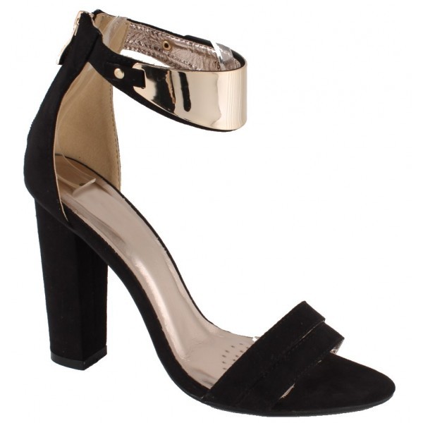 sandale bronze talon