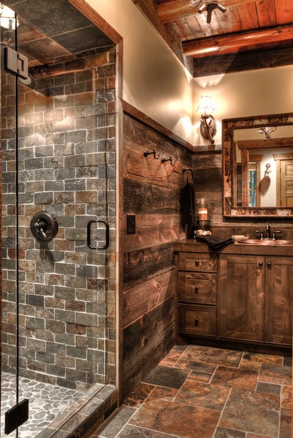 46 idées déco rustique pour une salle de bain charmante 12 13