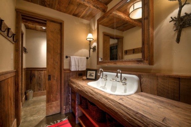 46 idées déco rustique pour une salle de bain charmante 17 19