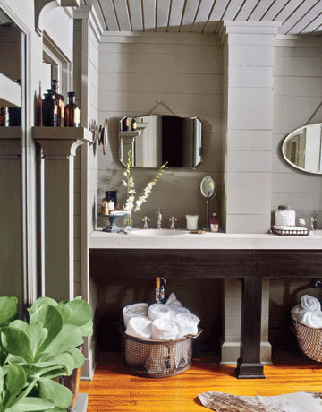 46 idées déco rustique pour une salle de bain charmante 33 35