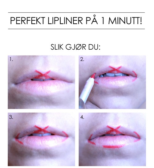 10 Astuces maquillage faciles qui vont vous changer la vie ! 7 contour lèvre
