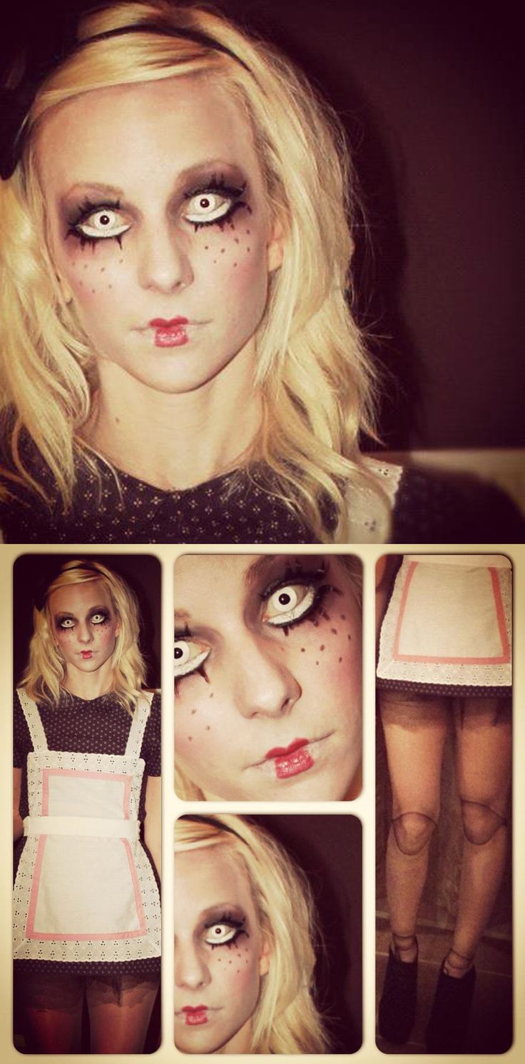 30 idées de déguisements de filles pour Halloween 30 poupée zombie