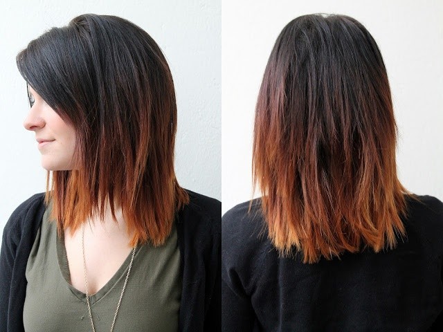 Dark-to-Brown-Ombre-Hair-for-Shoulder-Length-Hair1
