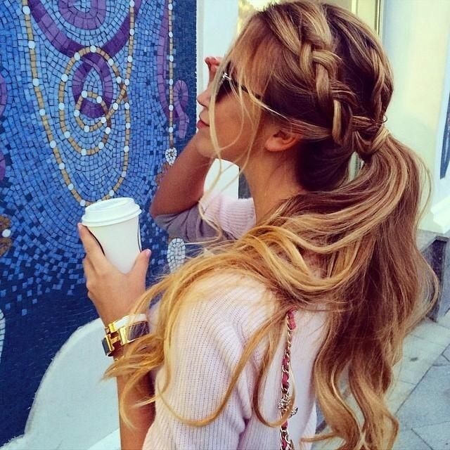 Braid-Messy-Ponytail-for-Summer-Women-Hairstyles