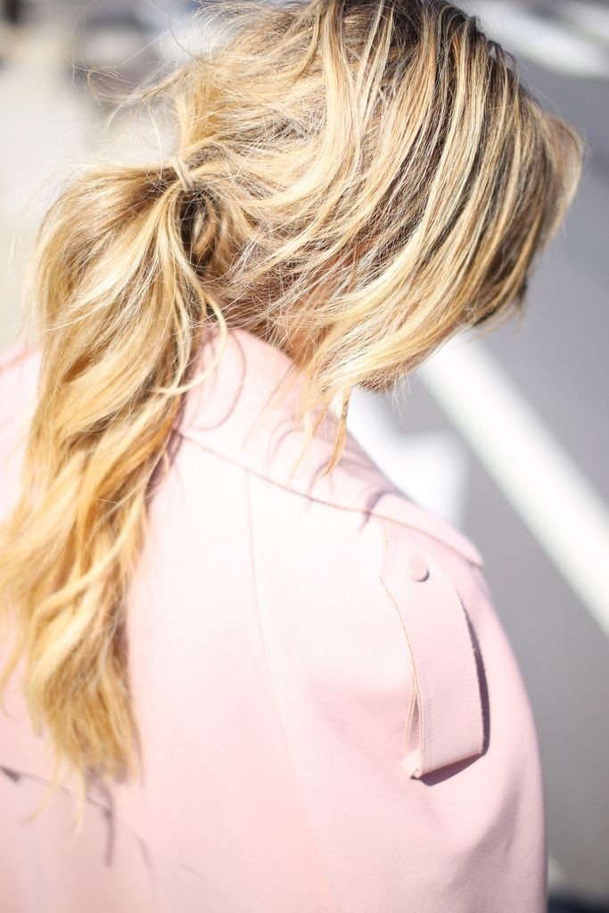 Messy-ponytail