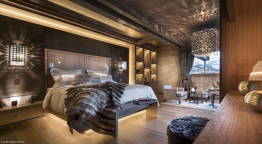 chambre-coucher-design-chalet-location-france-alpes-moderne-luxe-grand-ski-vacances-meuble-design
