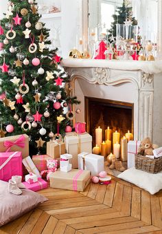 5 idées de sapin de Noel 100% girly ! 4 0ed1f1bfce3e7669b4b18fbfd3a7b02f