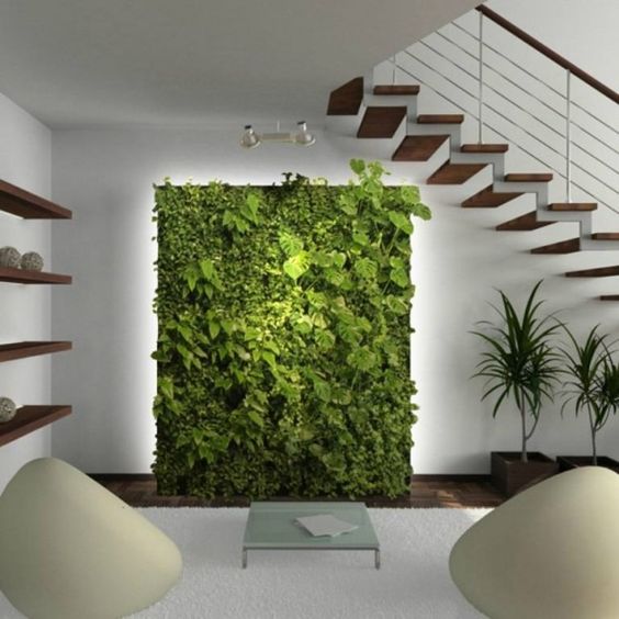 20 idées déco avec un mur végétal 11