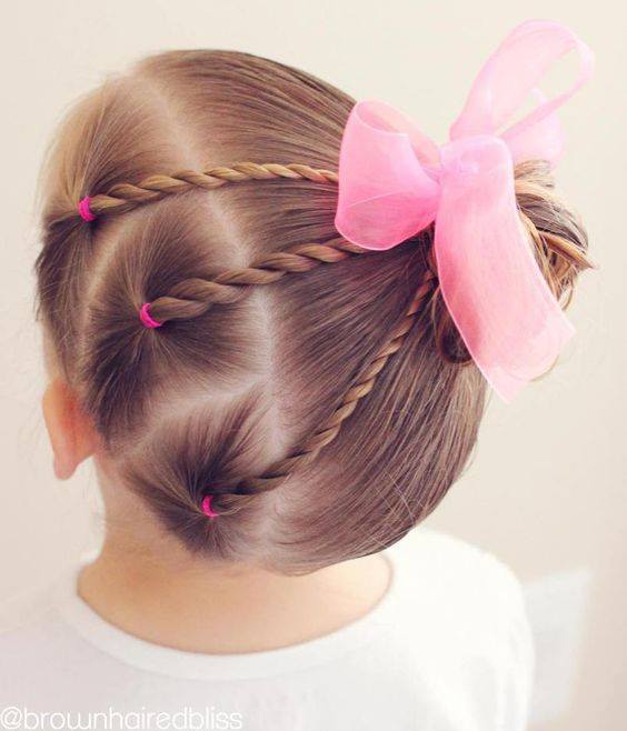 100 top idées de coiffures pour petites filles 41