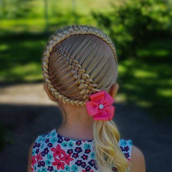 100 top idées de coiffures pour petites filles 49