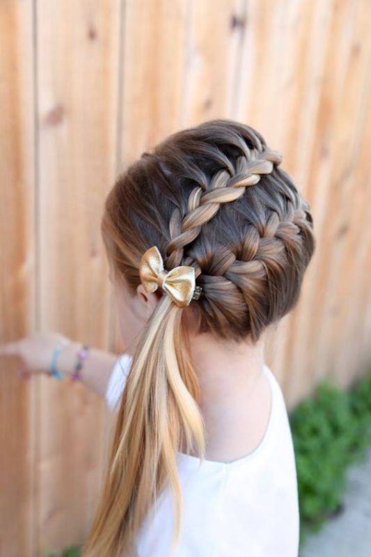 100 top idées de coiffures pour petites filles 59