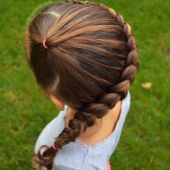 100 top idées de coiffures pour petites filles 37