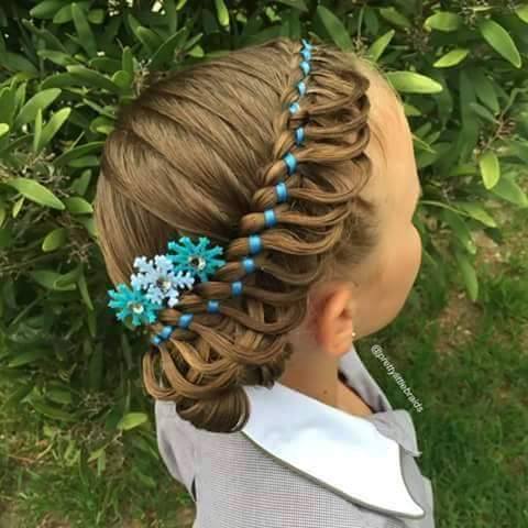 100 top idées de coiffures pour petites filles 38