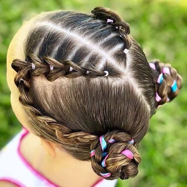 100 top idées de coiffures pour petites filles 75