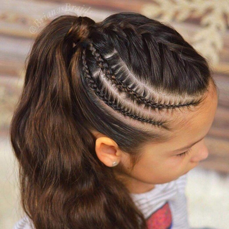100 top idées de coiffures pour petites filles 82