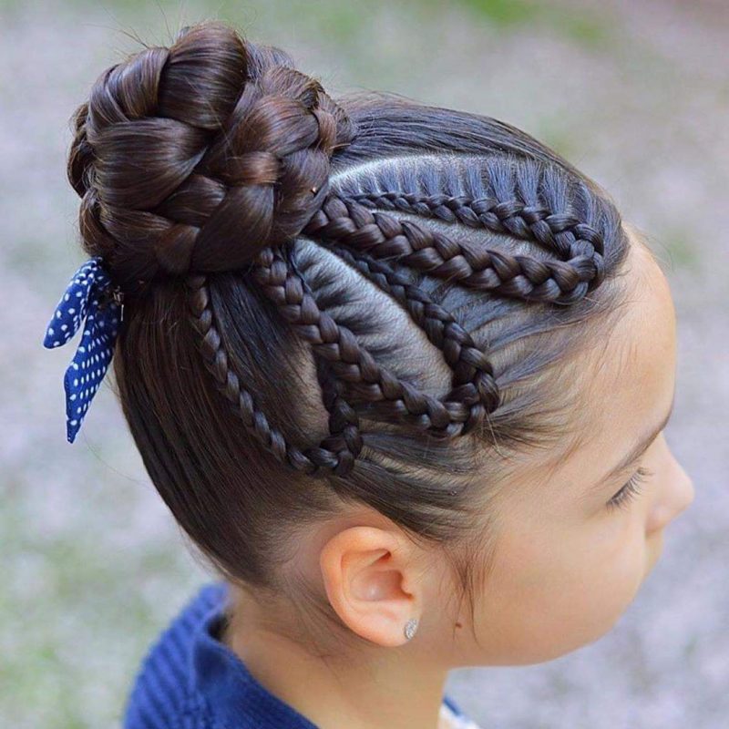 100 top idées de coiffures pour petites filles 85