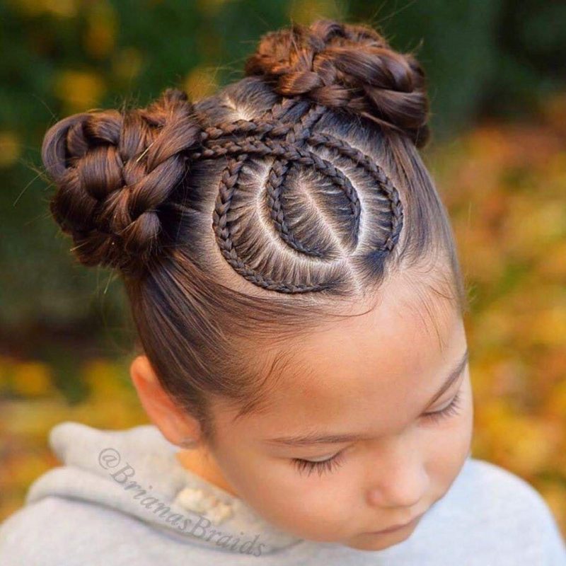 100 top idées de coiffures pour petites filles 88