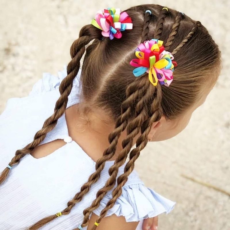 100 top idées de coiffures pour petites filles 67