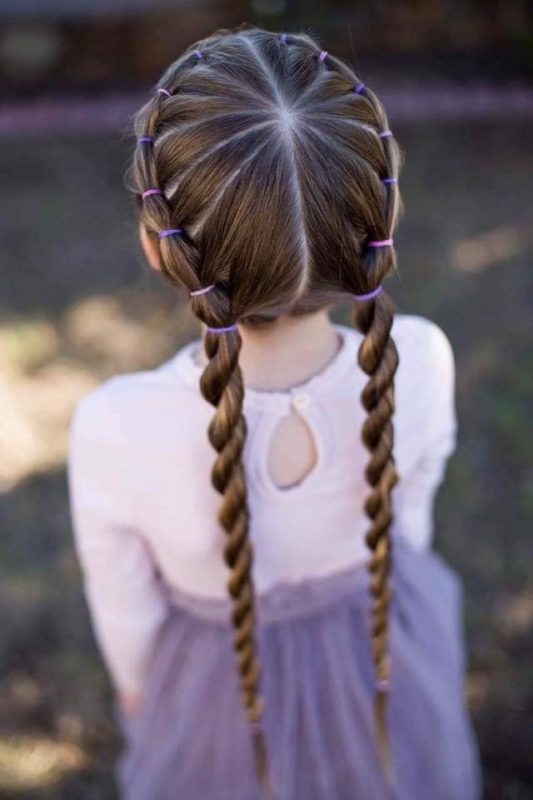 100 top idées de coiffures pour petites filles 91