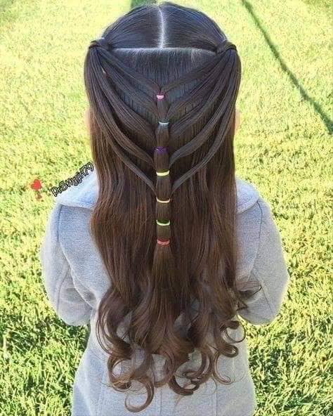 100 top idées de coiffures pour petites filles 97