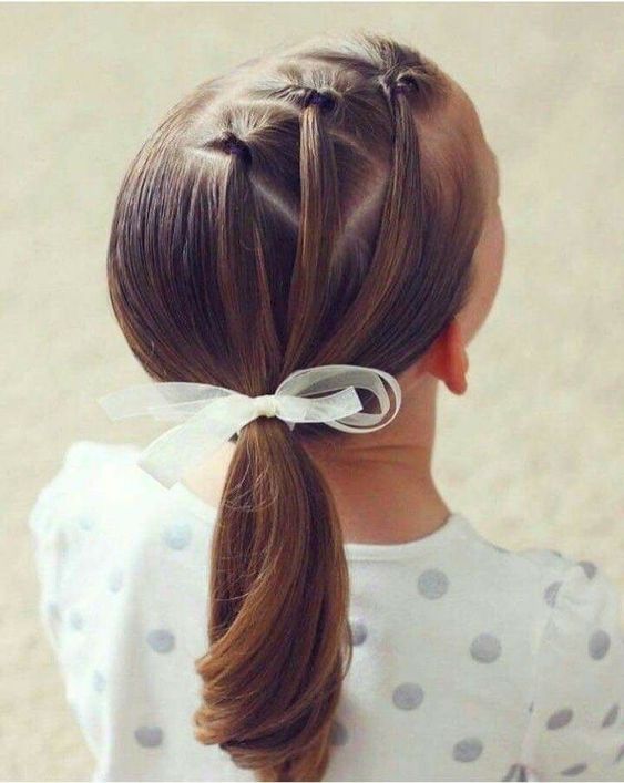 130 idées & tutos coiffures pour petites filles 23