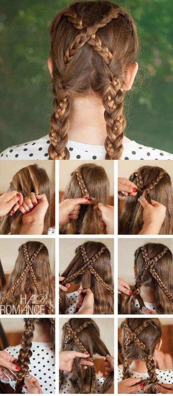 130 idées & tutos coiffures pour petites filles 35