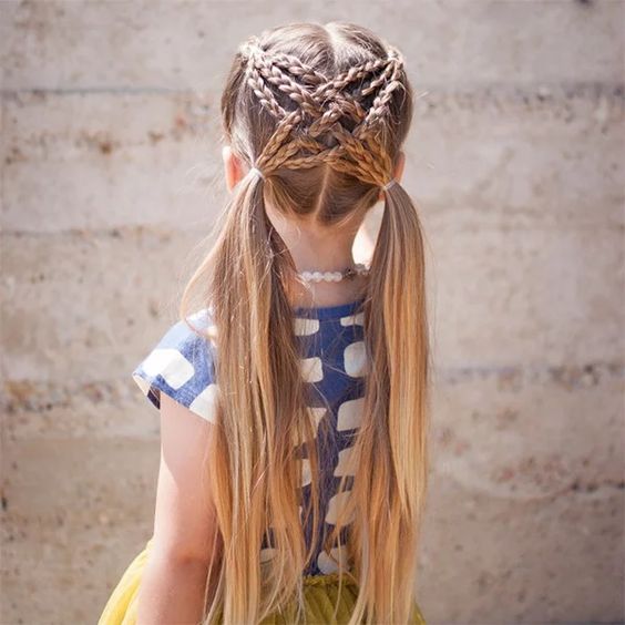 130 idées & tutos coiffures pour petites filles 37