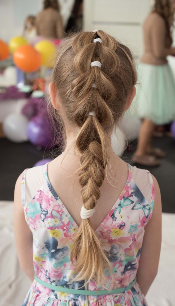 130 idées & tutos coiffures pour petites filles 78