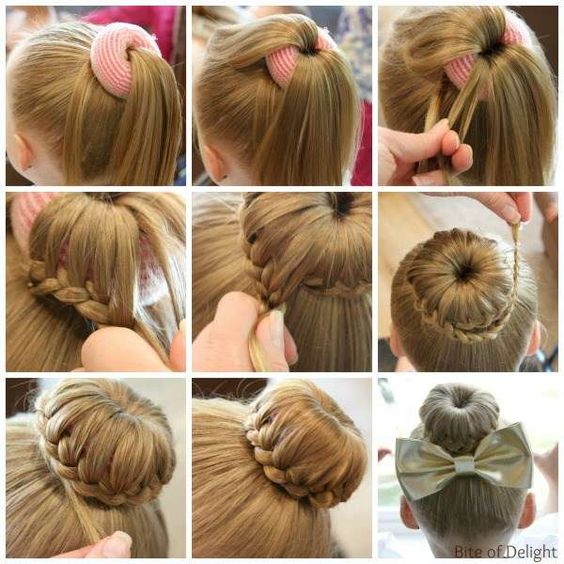 130 idées & tutos coiffures pour petites filles 119