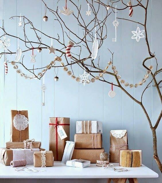 17 Décorations de Noël avec des branches sèches 10