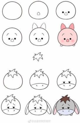 58 tutos dessin kawaii pas à pas : pour apprendre à dessiner 44