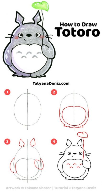 58 tutos dessin kawaii pas à pas : pour apprendre à dessiner 47