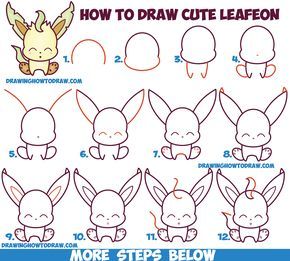 58 tutos dessin kawaii pas à pas : pour apprendre à dessiner 38