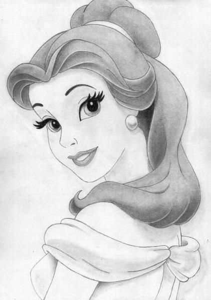 40 top idées de princesses Disney à dessiner 23