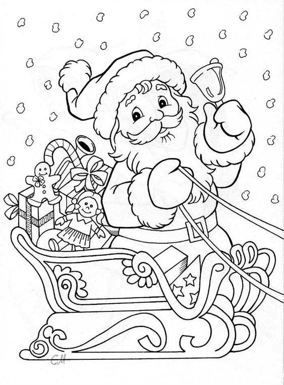 50 Dessins de Noël à Colorier (pour apprendre à dessiner) 41