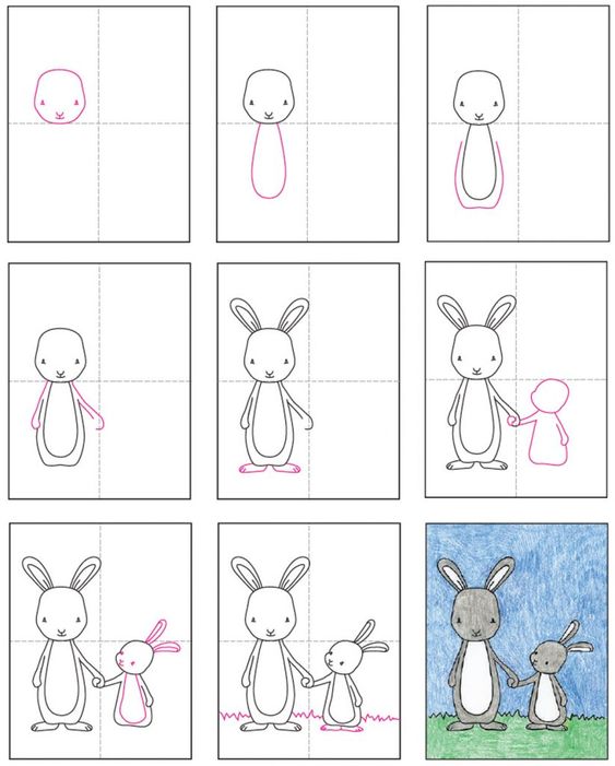 92 tutos dessins mignons étape par étape : pour apprendre le dessin 4