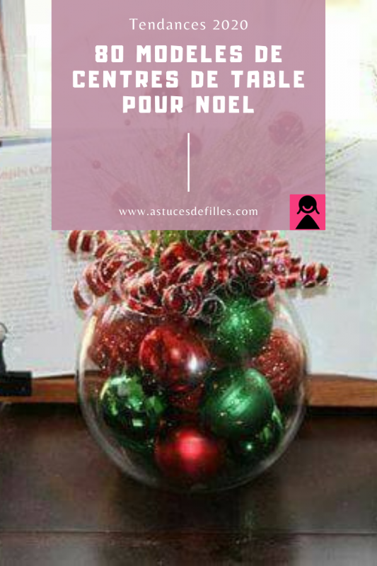 80 modèles de centres de table de Noël à faire soi-même 80